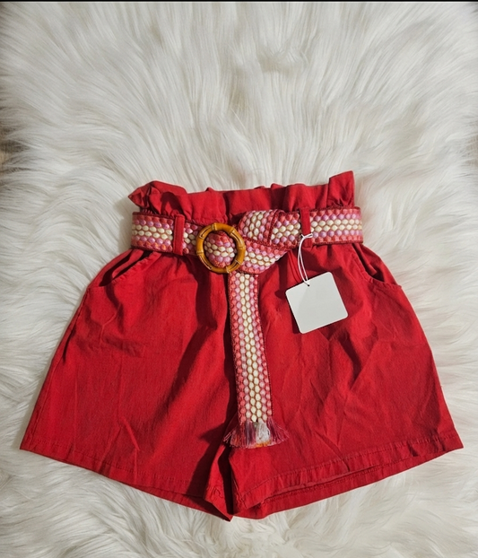 Paperbag Short – Ajándék Övvel | M-XL