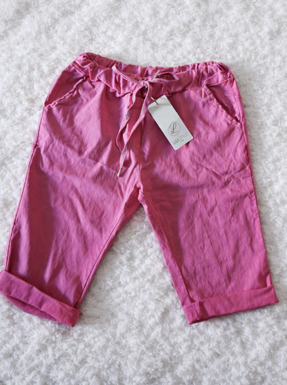 Extra rugalmas  térdnadrág – L-XXL | Gumis, megkötős, zsebes