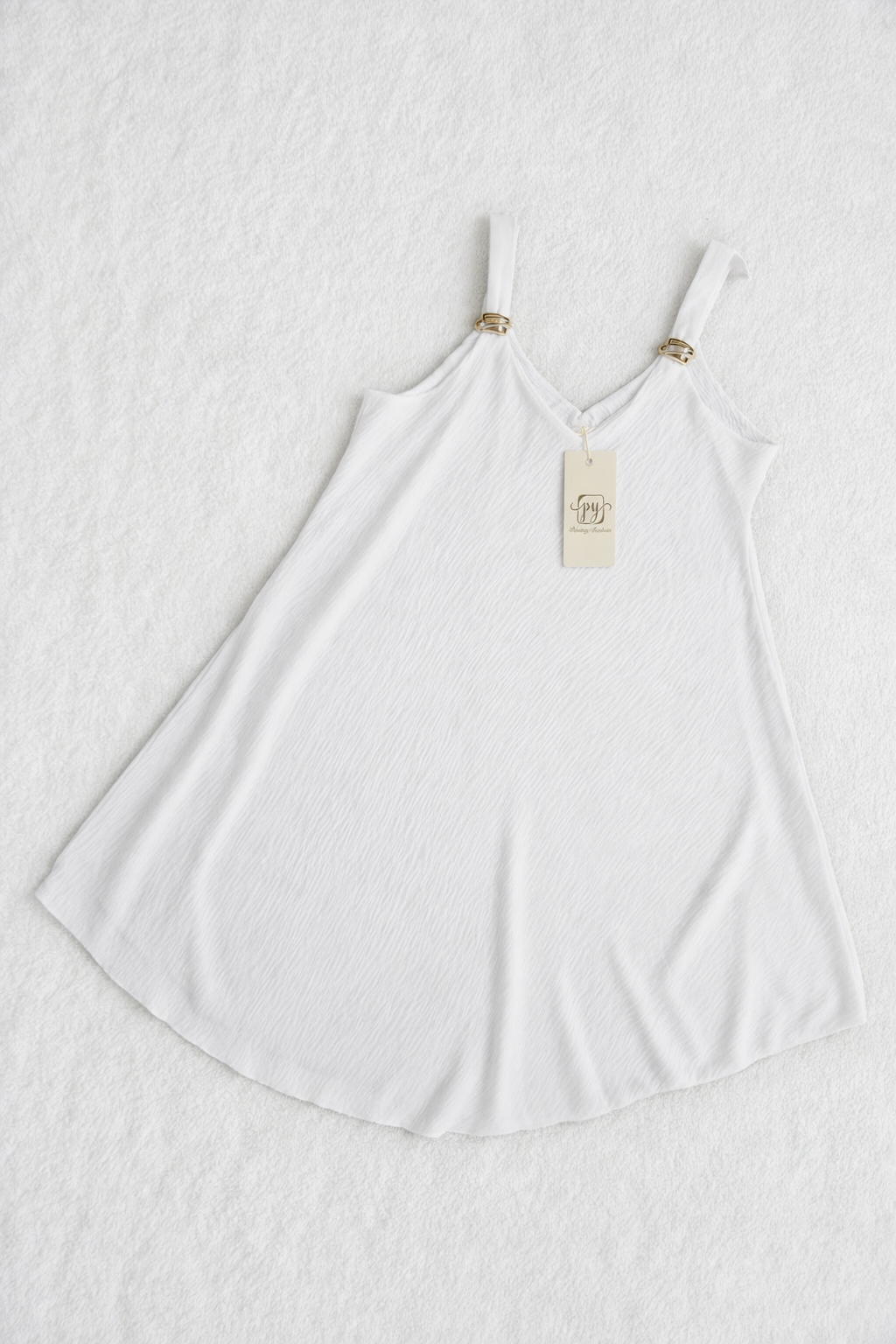 Csatos vállú lenge ruha  | S-XL