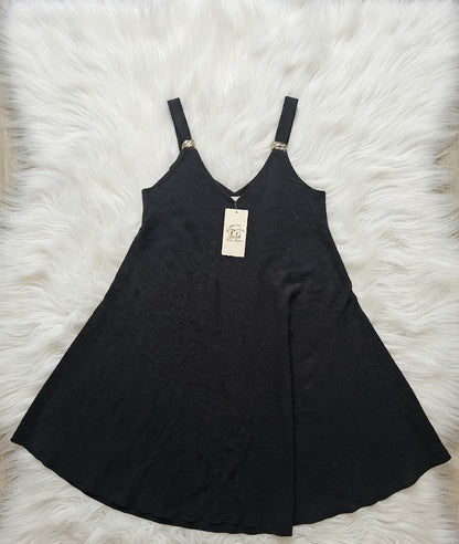 Csatos vállú lenge ruha  | S-XL